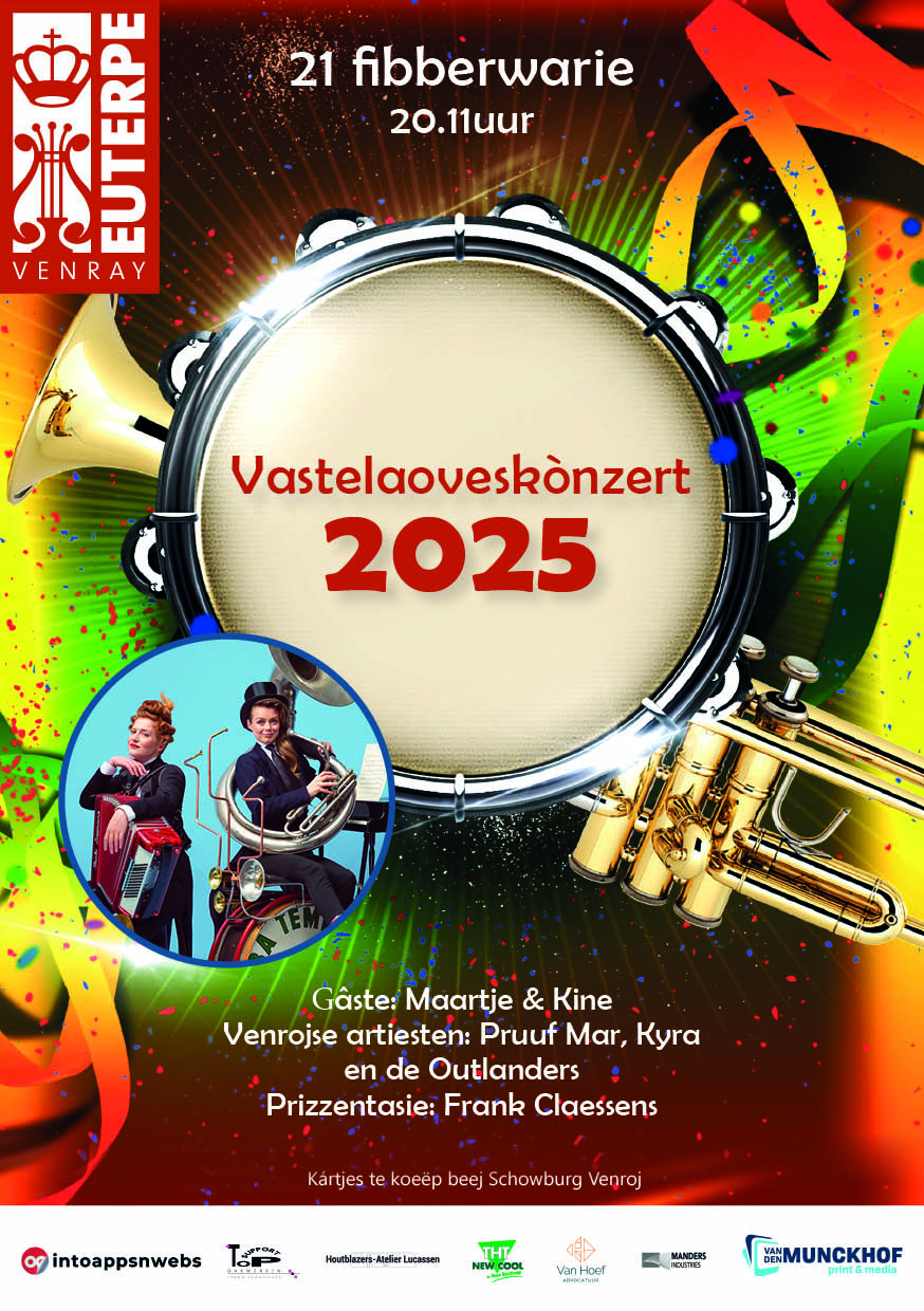 Poster Vastelaovend 2025 06012025