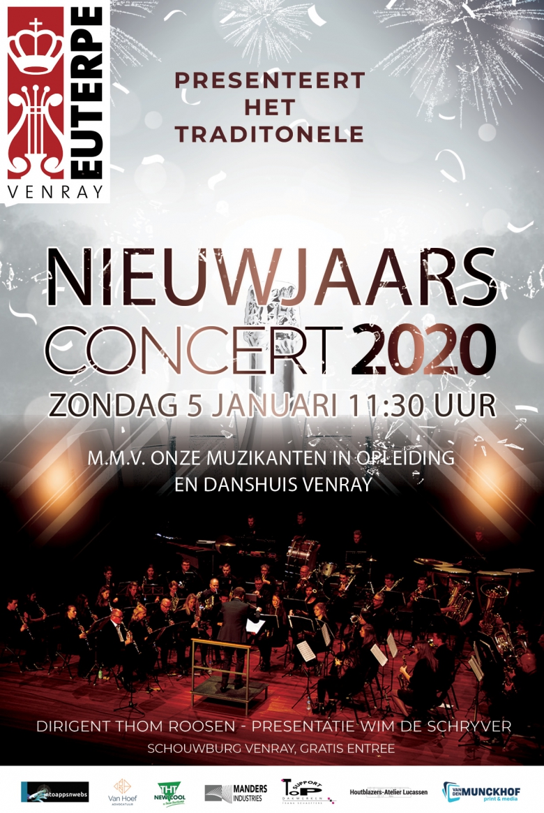 Nieuwjaarsconcert 5 januari 2020